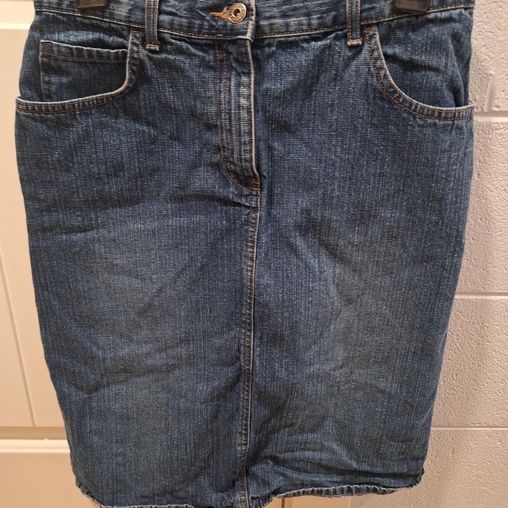 Marks & Spencer Blue Denim Skirt
